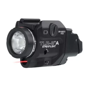 Streamlight - Latarka TLR-8A Flex z laserem - 500 lm - Czarna - L-69414 - Latarki - miniaturka - grafika 1