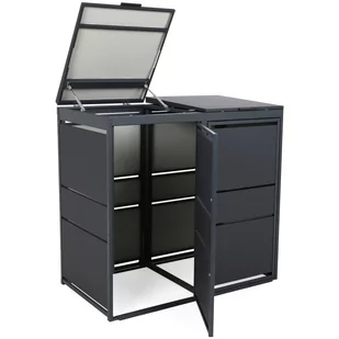 Zabudowa kosza śmietnikowego TOP BOX Premium 2 x 240 l - Kosze na śmieci - miniaturka - grafika 1
