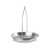 Akcesoria do urządzeń pomiarowych - KERN -  podwieszana nierdzewna szalka do wagi hakowej - miniaturka - grafika 1