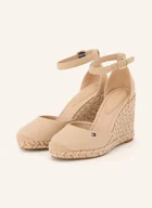 Czółenka - Tommy Hilfiger Kliny beige - miniaturka - grafika 1