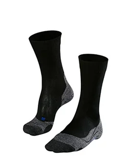 FALKE Mężczyźni Skarpety do wędrówek TK2 Explore Cool M So Oddychający I Szybkoschnący przeciw pęcherzom grube 1 Para, Czarny Black-Mix 3010, 44-45 - Skarpetki damskie - miniaturka - grafika 1