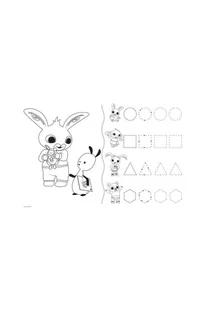 Puzzle 24 Super Maxi dla dzieci  - Bing z przyjaciółmi wiek 3+ - Puzzle - miniaturka - grafika 3