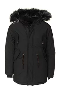 Teddy Smith P-Andrea Jr, Parka, antracyt, rozmiar 8, Charbon, 10 Lat - Kurtki i płaszcze dla chłopców - miniaturka - grafika 1