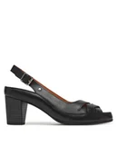 Sandały damskie - Pikolinos Sandały W1E-1587 Czarny - miniaturka - grafika 1