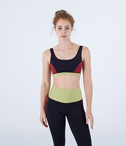 Hurley Color Block Scoop Neck Sports Biustonosz Damski