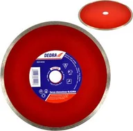 Tarcze do pił - DEDRA Tarcza diamentowa do glazury gresu 230mm x 25,4mm H1125E - miniaturka - grafika 1