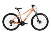 Rowery - Rower górski MTB KROSS LEA 2.0 rozmiar XS Pomarańczowy - miniaturka - grafika 1