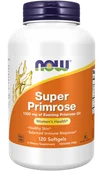 Suplementy naturalne - Now Foods Super Primrose - olej z wiesiołka 1300 mg - 120 kapsułek - miniaturka - grafika 1