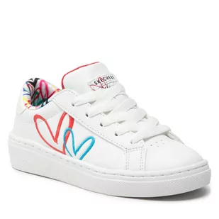 SKECHERS Sneakersy Whole Heart 314973L/WMLT White/Multi - Sneakersy damskie - miniaturka - grafika 1