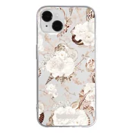 Etui i futerały do telefonów - ERT GROUP etui na telefon Apple Iphone 13 MINI, case oryginalny i oficjalnie licencjonowany przez Babaco, wzór Flowers 044, optymalnie dopasowane, plecki z TPU częściowo przeźroczyste - miniaturka - grafika 1