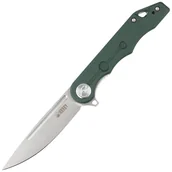 Noże - Nóż składany Kubey Knife Mizo Green G10, Bead Blast AUS-10 by Tiguass (KU312F) - miniaturka - grafika 1