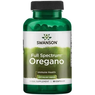 SWANSON Oregano 450 mg 90 kaps. - Suplementy naturalne - miniaturka - grafika 1