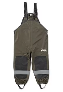 Sterntaler Chłopięce spodnie przeciwdeszczowe, ciemnozielone, 122 - Spodnie i spodenki dla chłopców - miniaturka - grafika 1