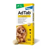 Artykuły przeciw pasożytom - AdTab Tabletki na Kleszcze Pchły 450mg 11-22kg - miniaturka - grafika 1