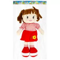 Lalka Szmaciana 50 cm MEGA CREATIVE 482669 - Lalki dla dziewczynek - miniaturka - grafika 1