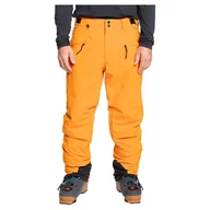 Spodnie narciarskie - Quiksilver Spodnie śniegowe BOUNDRY PT męskie pomarańczowe XL - miniaturka - grafika 1