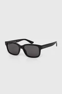 Okulary przeciwsłoneczne - Gucci okulary przeciwsłoneczne męskie kolor czarny GG1583S - miniaturka - grafika 1