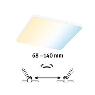 Paulmann Veluna Edge ZigBee CCT kątowy 16x16 cm - Lampy pozostałe - miniaturka - grafika 3