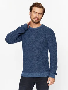 Blend Sweter 20716115 Granatowy Regular Fit - Swetry męskie - miniaturka - grafika 1