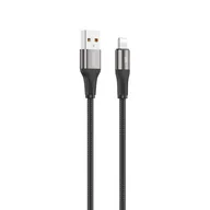 Kable USB - Kabel VIDVIE CB4038 USB/iPhone 3A, 2m czarny - miniaturka - grafika 1