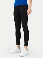 Legginsy - 4F Legginsy 4FWSS24TTIGF137 Czarny Slim Fit - miniaturka - grafika 1