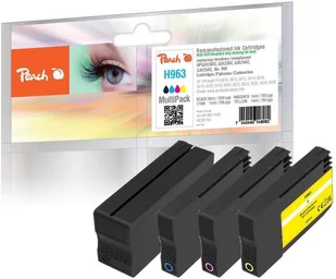 Peach Patrone HP Nr.963 MultiPack OEM reset bk,m,c,y remanufactured - Tusze zamienniki - miniaturka - grafika 1