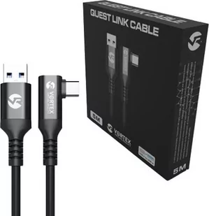 Vortex Virtual Reality Kabel 5m USB-A do USB-C do Oculus Link Quest 2 - Okulary VR - miniaturka - grafika 1