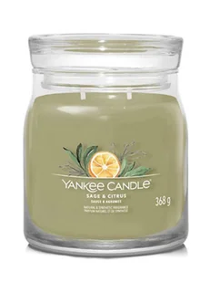 Yankee Candle Świeca zapachowa "Sage & Citrus" - 368 g - Świece - miniaturka - grafika 1