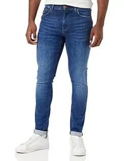 Spodenki męskie - Tommy Hilfiger Męskie spodnie jeansowe XTR Slim Layton PSTR Rick Indigo, 33W / 32L - grafika 1
