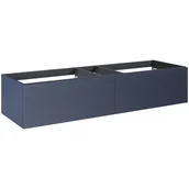 Szafki łazienkowe - Szafka łazienkowa pod umywalkę Elita Soho 160 cm niebieski mat RE081604047030 - miniaturka - grafika 1