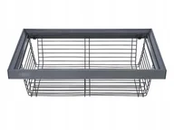 Meble modułowe i akcesoria - Symphony Kosz druciany do szafy, Garderoby Antracyt 764-814mm WB-660 P35 - miniaturka - grafika 1