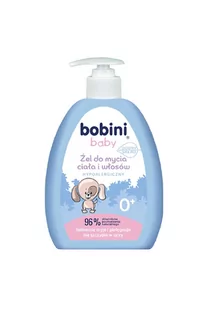BOBINI Baby Żel hypoalergiczny do mycia ciała i włosów 300ml - Kosmetyki kąpielowe dla dzieci - miniaturka - grafika 1