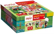 Puzzle - Lisciani Animated puzzle The farm - miniaturka - grafika 1