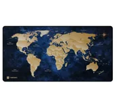 Podkładki pod mysz - Natec World 800 x 400 mm Granatowy - miniaturka - grafika 1