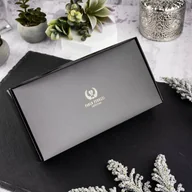 Portfele - Zestaw prezentowy ZUP-36-DB portfel damski skórzany T-01 etui T-51 - miniaturka - grafika 1