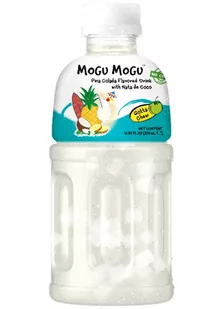 Mogu Mogu, napój o smaku pina colada z dodatkiem galaretki Nata de Coco, 320ml - Soki i napoje niegazowane - miniaturka - grafika 1