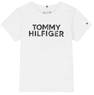 BLUZKA KRÓTKI RĘKAW TOMMY HILFIGER KG0KG06304 r74 - Bluzki damskie - miniaturka - grafika 1