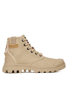 Palladium Trapery Pampa Hi Coated 74375-210-M Beżowy - Botki męskie - miniaturka - grafika 1