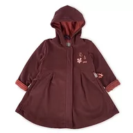Kurtki i płaszcze dla dziewczynek - Sigikid Mini dziewczęcy płaszcz polarowy Autumn Forest, czerwony, 104 cm - miniaturka - grafika 1