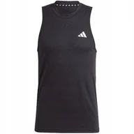Koszulki męskie - Koszulka męska adidas Train Essentials Training Top czarna IC6945 M - miniaturka - grafika 1