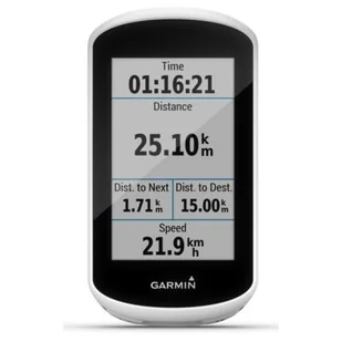 Garmin Edge Explore GPS-komputer rowerowy, biała/czarna, One Size 010-02029-10 - Liczniki rowerowe - miniaturka - grafika 1