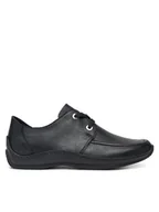 Półbuty damskie - Rieker Półbuty L1719-00 Czarny - miniaturka - grafika 1