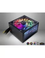 Zasilacze komputerowe - Inter-Tech Zasilacz do komputera PC Argus RGB-500W II, 500 W (ARGUSRGB500WII) - miniaturka - grafika 1