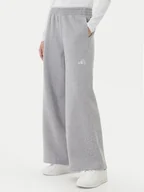 Spodnie sportowe damskie - adidas Spodnie dresowe ALL SZN Holiday Glitter Fleece JV5758 Szary Loose Fit - miniaturka - grafika 1