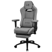 Fotele - Fotel AEROCOOL ROYAL AeroWeave Ash Grey - miniaturka - grafika 1