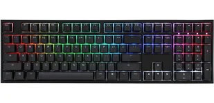 Ducky ONE 2 RGB klawiatura Gaming USB Niemiecki Czarny - Klawiatury - miniaturka - grafika 1