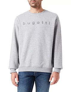 bugatti Sweter męski, Hellgrau, L - Swetry męskie - miniaturka - grafika 1