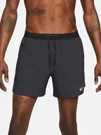 Spodenki męskie - Nike Szorty w kolorze czarnym do biegania - miniaturka - grafika 1
