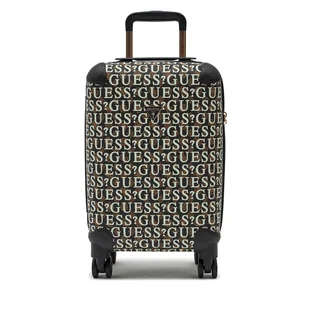 Guess Walizka kabinowa Stark TWE927 09830 Brązowy - Walizki - miniaturka - grafika 1