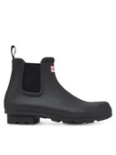 Kalosze męskie - Hunter Kalosze MFS9116RMA Czarny - miniaturka - grafika 1